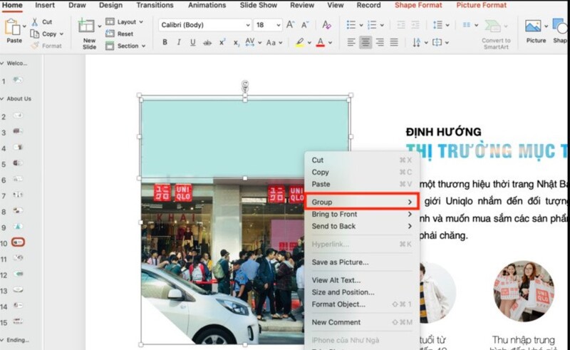 cách làm mờ ảnh trong powerpoint