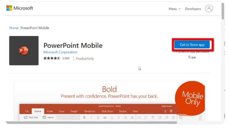 cách tải PowerPoint trên máy tính