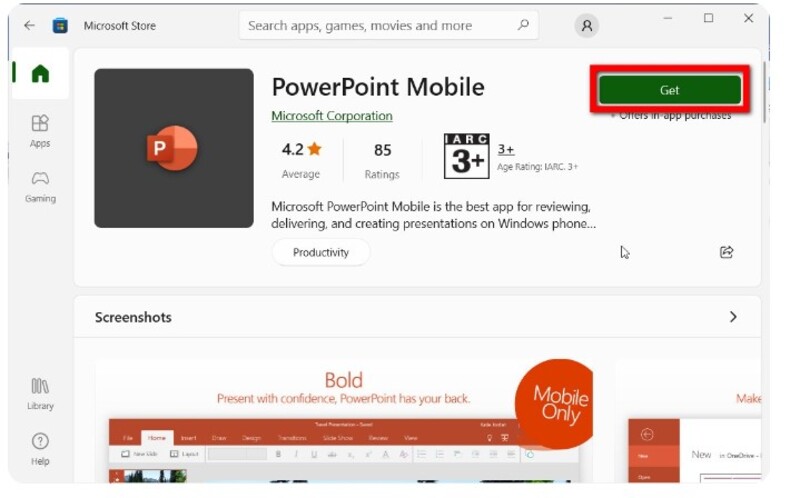 cách tải PowerPoint trên máy tính