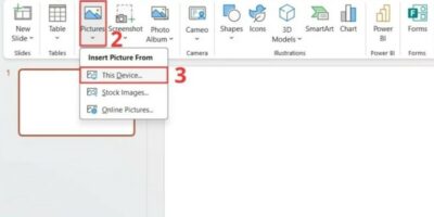 Cách chèn ảnh vào Powerpoint trên máy tính