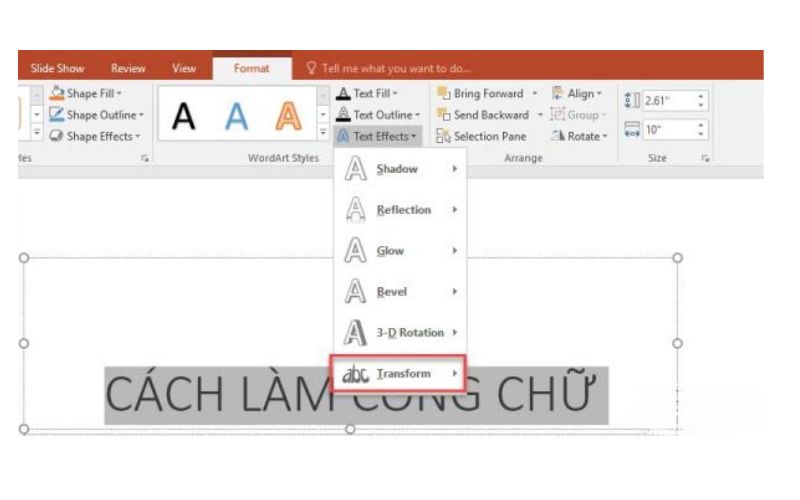 cách làm tiêu đề trong powerpoint đẹp